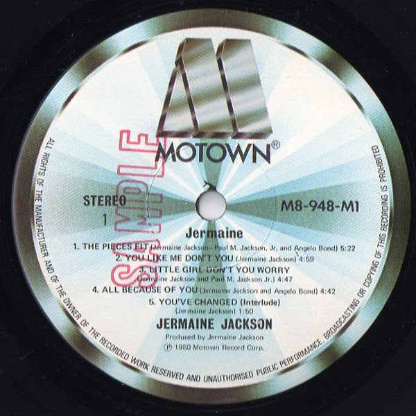 Jermaine Jackson : Jermaine (LP, Album)