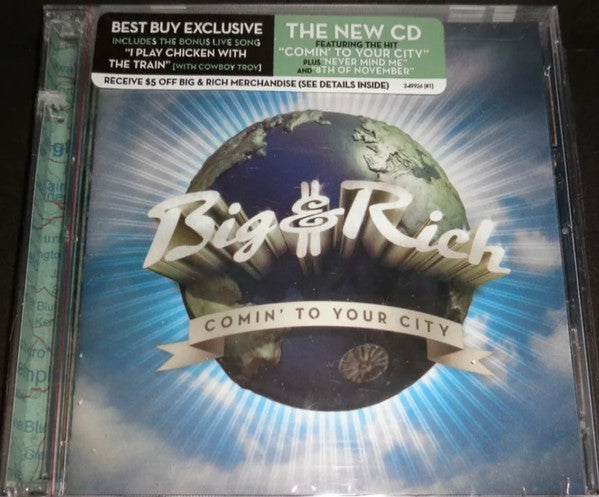 Big & Rich : Comin' To Your City (CD, Album)