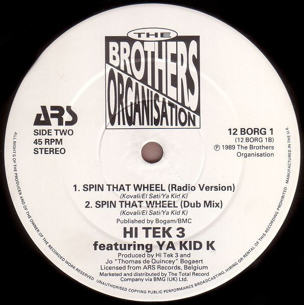 Hi Tek 3 : Spin That Wheel (12")