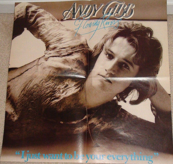 Andy Gibb : Flowing Rivers (LP, Album, Pit)