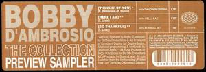 Bobby D'Ambrosio : The Collection Preview Sampler (12")