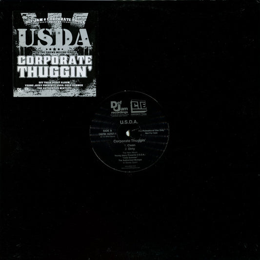U.S.D.A. : Corporate Thuggin'  / Go Getta (Remix) (12", Promo)