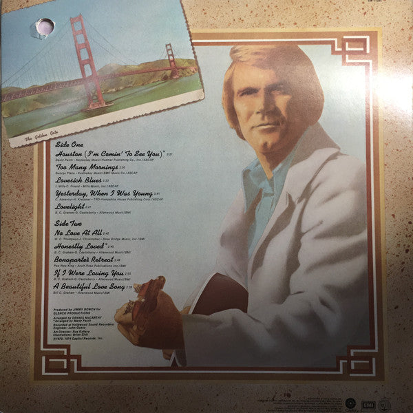 Glen Campbell : Houston - (I'm Comin' To See You!) (LP, Album)