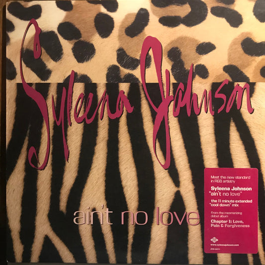 Syleena Johnson : Ain't No Love (12", Promo)