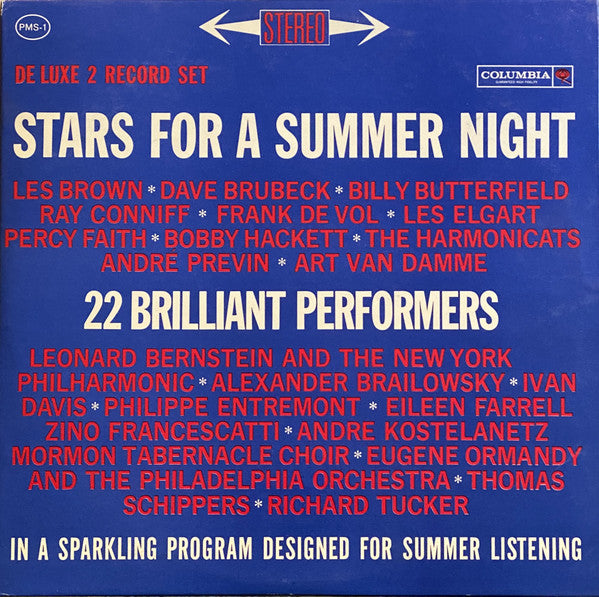 Various : Stars For A Summer Night (2xLP, Comp)