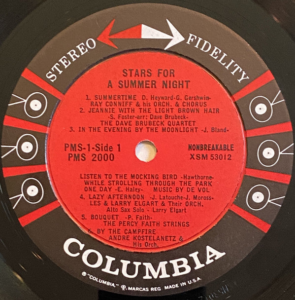 Various : Stars For A Summer Night (2xLP, Comp)