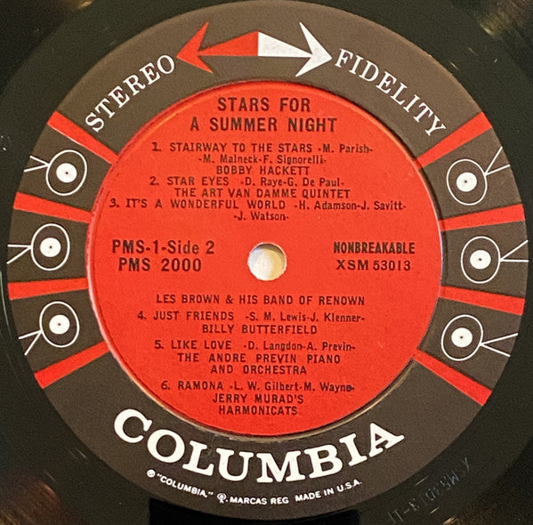 Various : Stars For A Summer Night (2xLP, Comp)