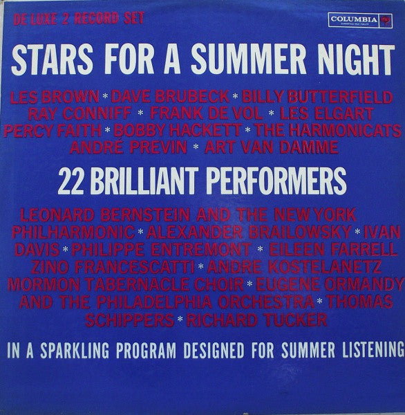 Various : Stars For A Summer Night (2xLP, Comp, Mono)