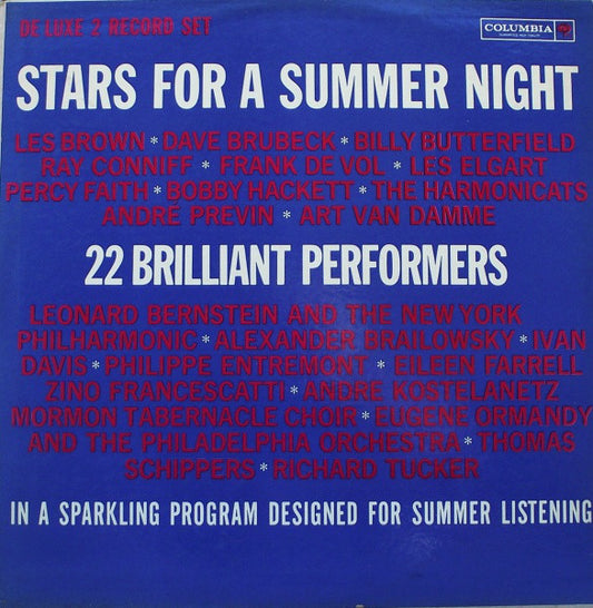 Various : Stars For A Summer Night (2xLP, Comp, Mono)