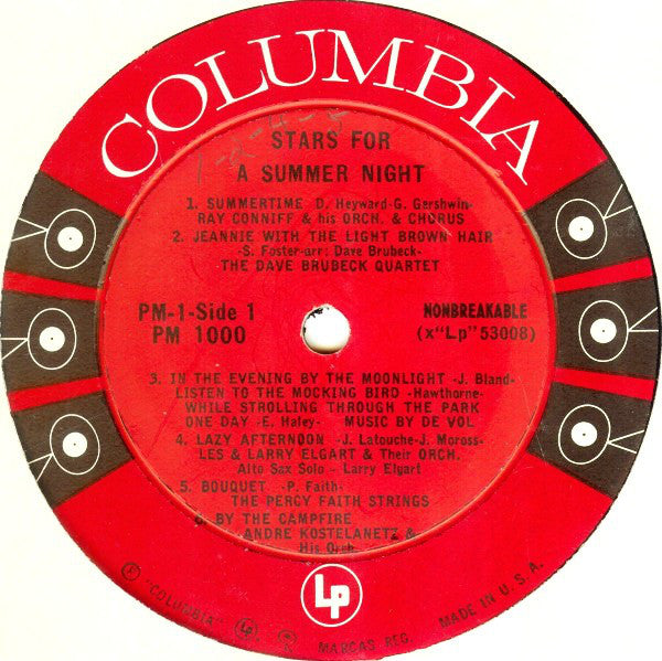 Various : Stars For A Summer Night (2xLP, Comp, Mono)