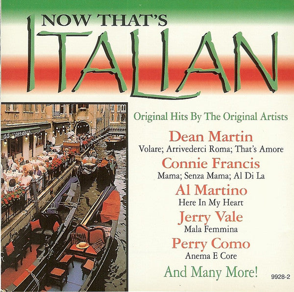 Various : Now That's Italian (CD, Comp)