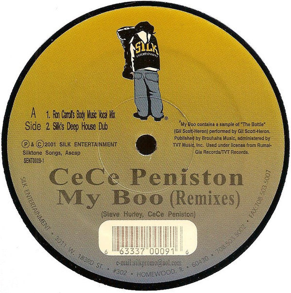 Ce Ce Peniston : My Boo (Remixes) (12")