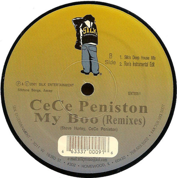 Ce Ce Peniston : My Boo (Remixes) (12")