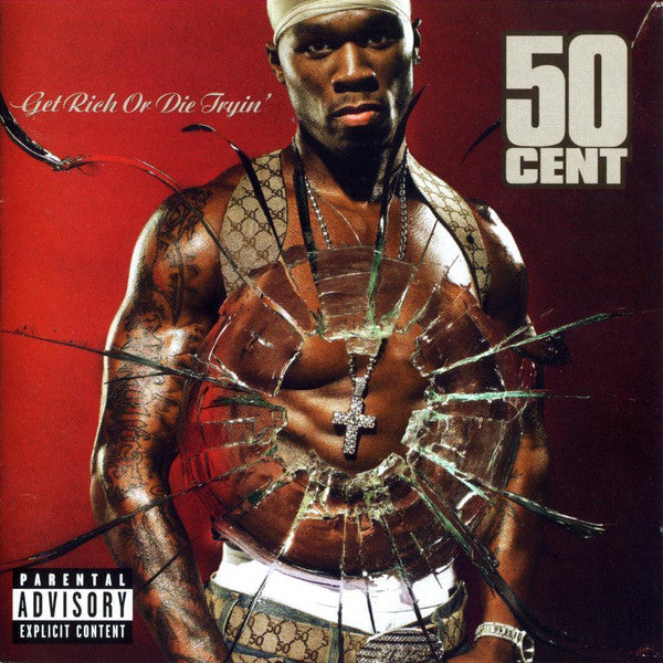50 Cent : Get Rich Or Die Tryin' (CD, Album, M/Print)