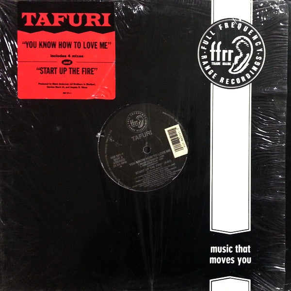 Tafuri : You Know How To Love Me / Start Up The Fire (12")