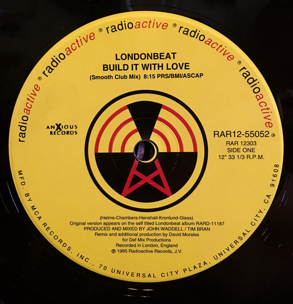 Londonbeat : Build It With Love (12", Single)