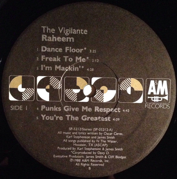 Raheem : The Vigilante (LP, Album)