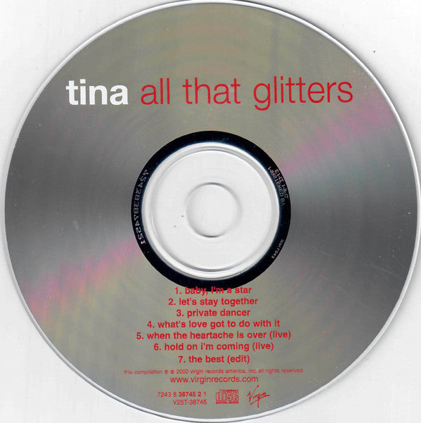 Tina Turner : All That Glitters (CD, Comp, Ltd)