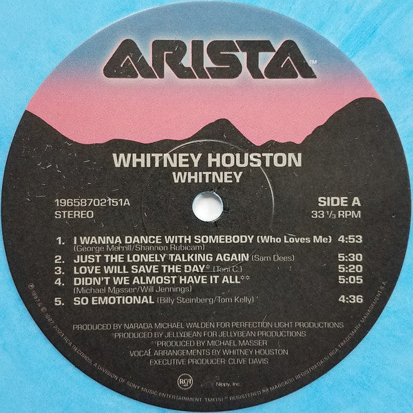 Whitney Houston : Whitney (LP, Album, Ltd, RE, S/Edition, Blu)