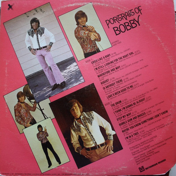 Bobby Sherman : Portrait Of Bobby (LP, Album)