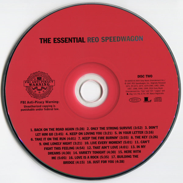 REO Speedwagon : The Essential REO Speedwagon (2xCD, Comp, RM)