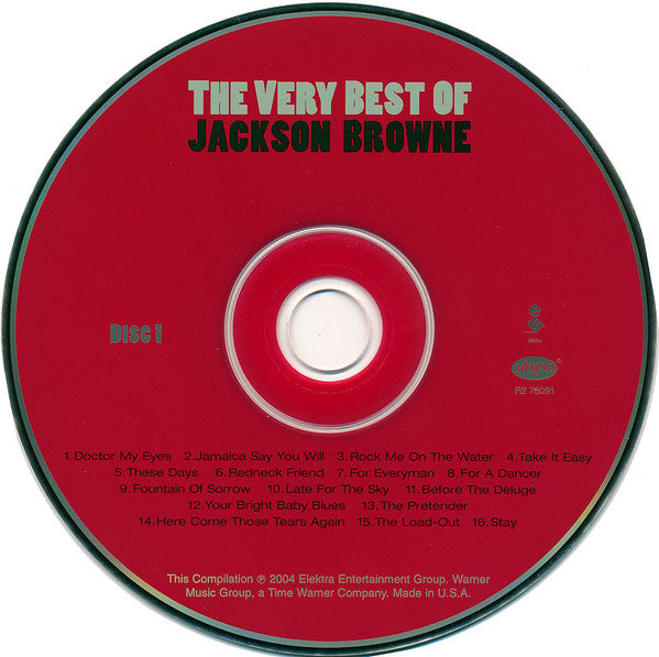 Jackson Browne : The Very Best Of Jackson Browne (2xCD, Comp, RM)