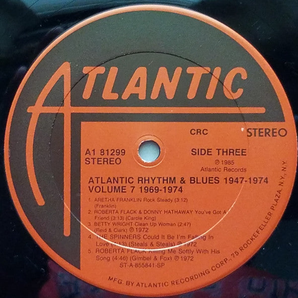 Various : Atlantic Rhythm & Blues 1947-1974, Volume 7 1969-1974 (2xLP, Comp, Club, Gat)