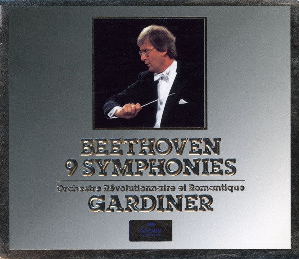 Ludwig van Beethoven — Orchestre Révolutionnaire Et Romantique, John Eliot Gardiner : 9 Symphonies (6xCD, Comp, Club + Box)