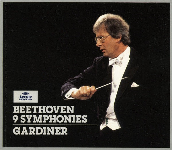Ludwig van Beethoven — Orchestre Révolutionnaire Et Romantique, John Eliot Gardiner : 9 Symphonies (6xCD, Comp, Club + Box)