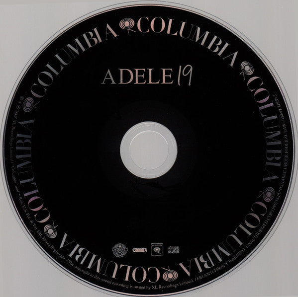 Adele (3) : 19 (CD, Album, RP, Ter)