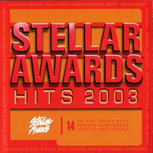 Various : Stellar Awards - Hits 2003 (CD, Comp, Club)