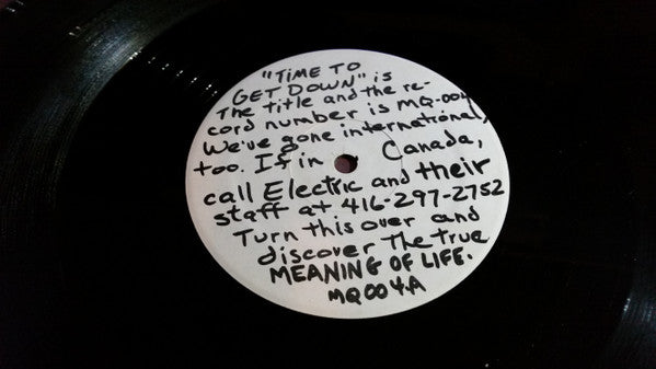 D. Steven & Reneè : Time To Get Down (12")