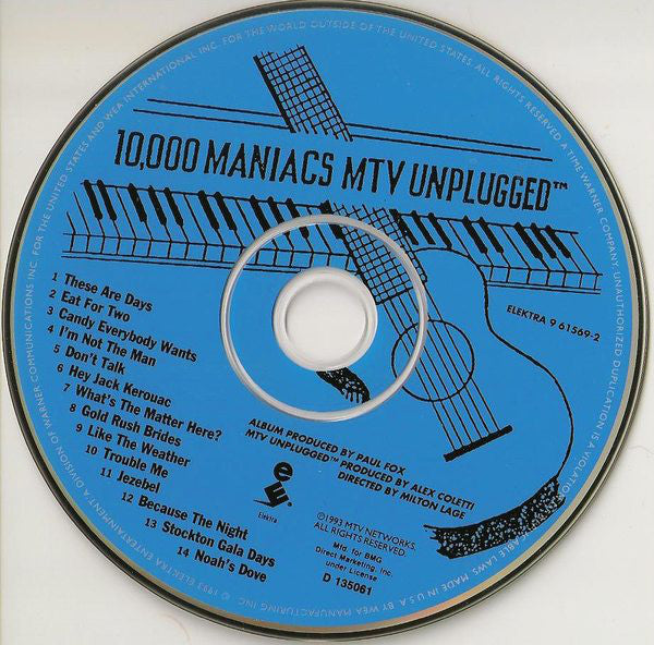 10,000 Maniacs : MTV Unplugged (CD, Album, Club, All)
