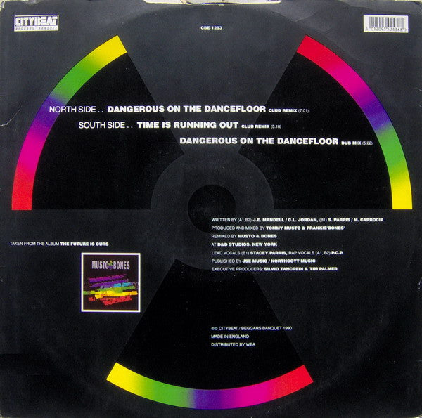 Musto & Bones : Dangerous On The Dancefloor / Time Is Running Out (Club Remixes) (12")