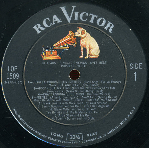 Various : 60 Years Of Music America Loves Best -- Popular -- Volume III (LP, Comp)