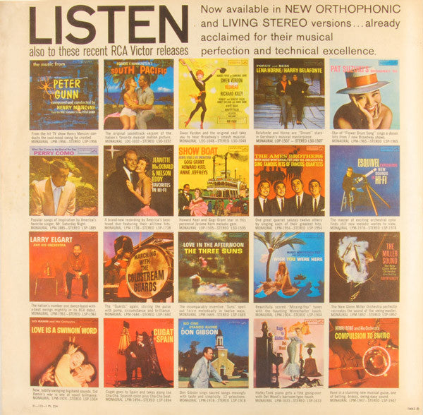 The Ames Brothers With Hugo Winterhalter Orchestra : Sing Famous Hits Of Famous Quartets (LP, Album, Mono)