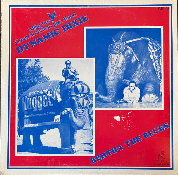 Mike Vax And His Great American Jazz Band : Bertha The Blues (LP, Album)