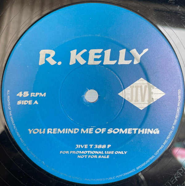 R. Kelly : You Remind Me Of Something (12", Promo)