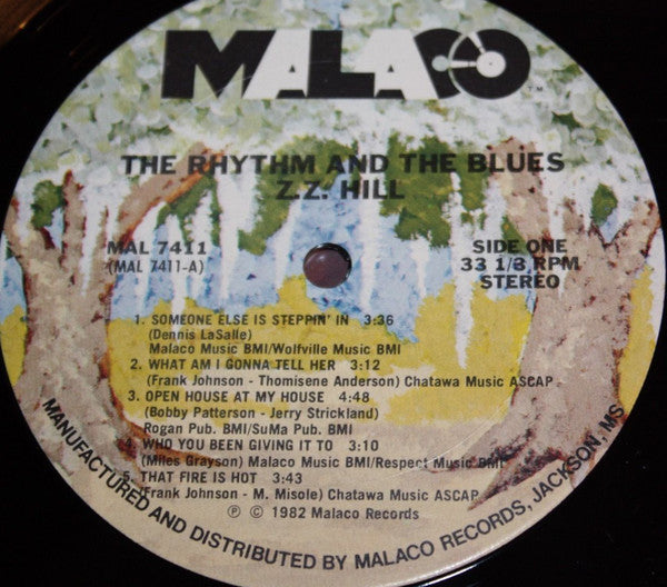 Z.Z. Hill : The Rhythm & The Blues (LP, Album)
