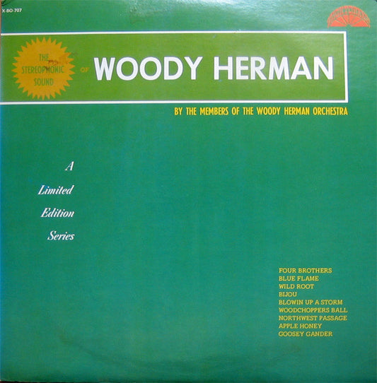 Members Of The Woody Herman Orchestra : The Stereophonic Sound Of Woody Herman (LP, Album, RE)