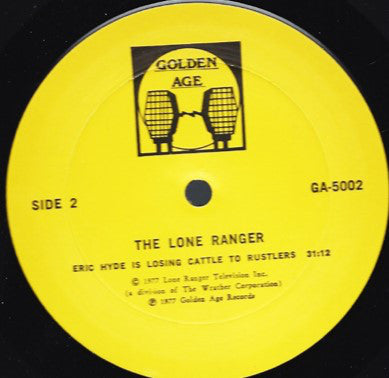 Unknown Artist : The Lone Ranger (LP)