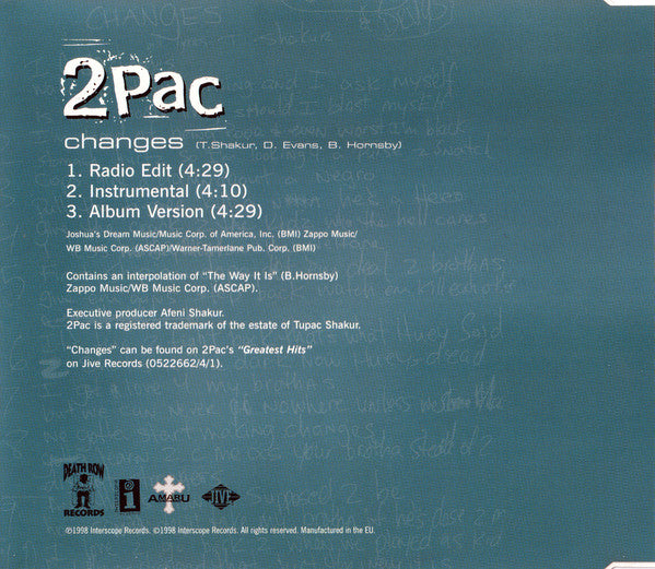 2Pac : Changes (CD, Single)