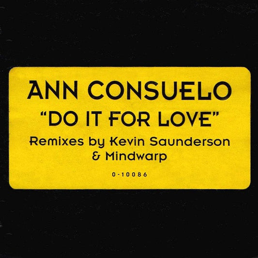 Ann Consuelo : Do It For Love (12")