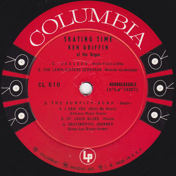 Ken Griffin (2) : Skating Time (LP, Album)