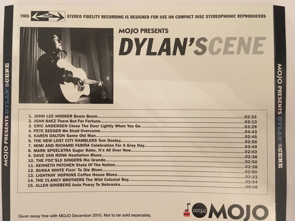 Various : Dylan's Scene (The Sound Of Greenwich Village) (CD, Comp)