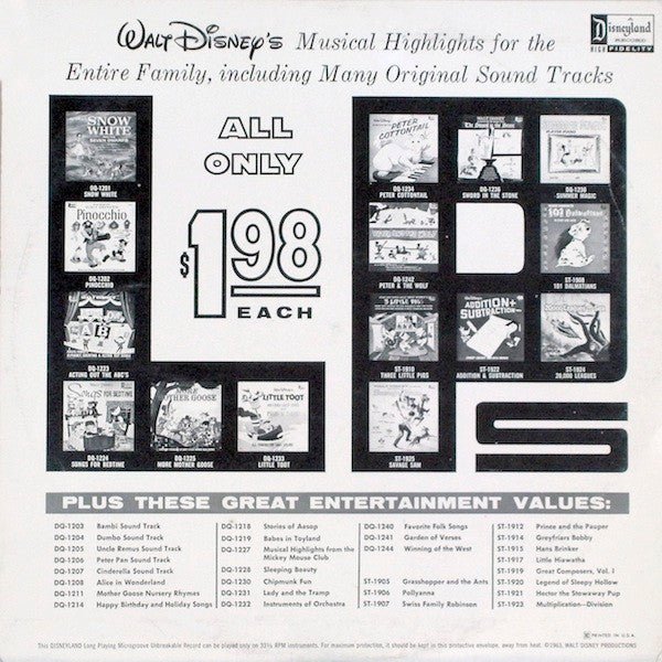 Unknown Artist : The Story Of Hans Brinker (And The Silver Skates) (LP)