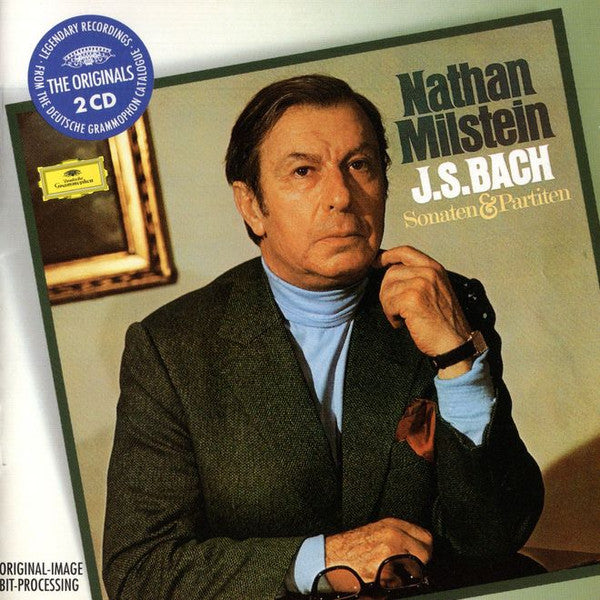 Nathan Milstein, Johann Sebastian Bach : Sonaten & Partiten (2xCD, Album, Club, RE, RM)