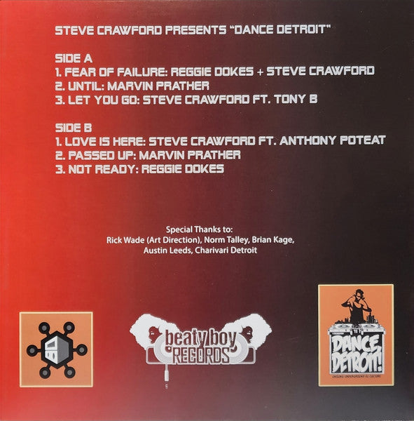 Steve Crawford (8) : Dance Detroit (LP)
