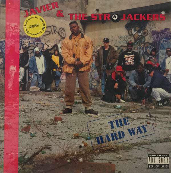 Javier & The Str8jackers : The Hard Way (LP, Album, Promo)