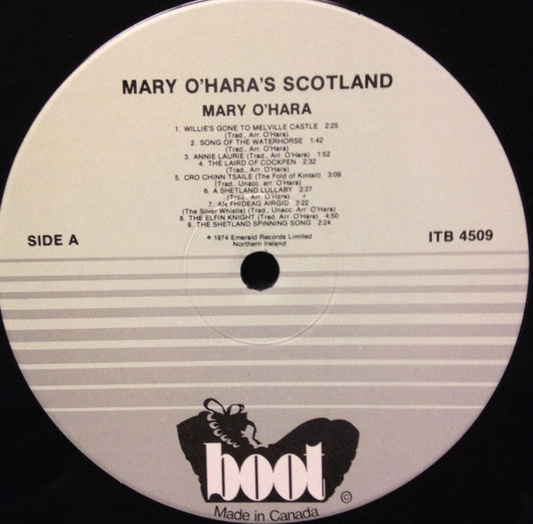 Mary O'Hara : Mary O'Hara's Scotland (LP, Album)